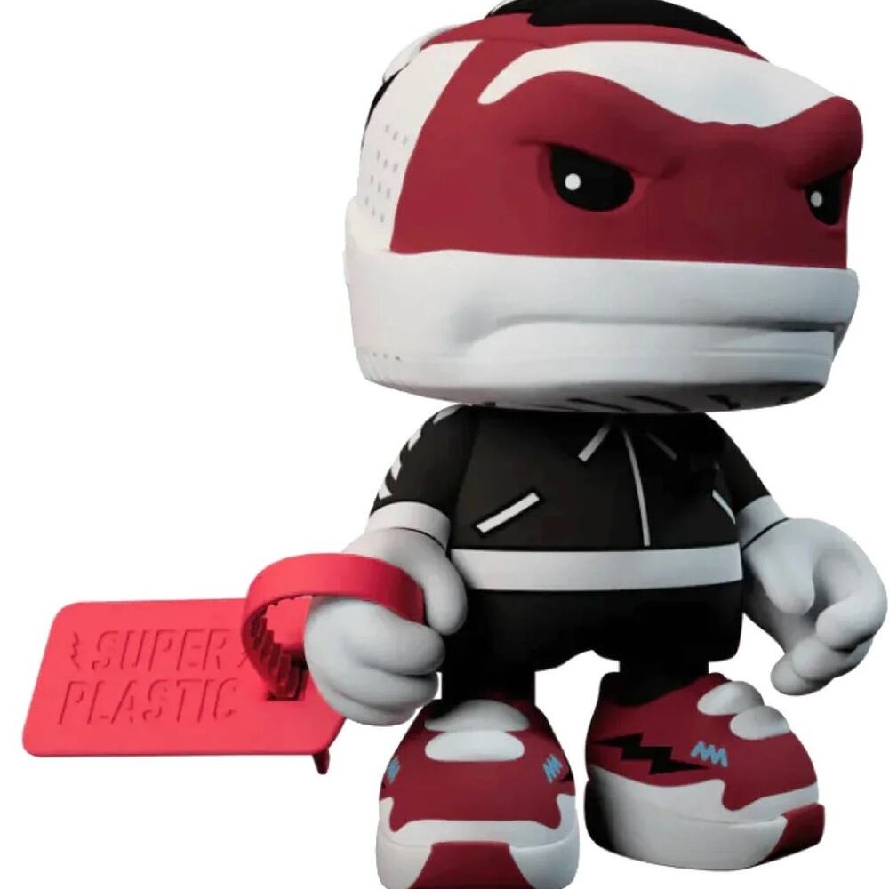 Superplastic SHUDOG OFF RED Vinyl Figure Designer Art Toy Collectible